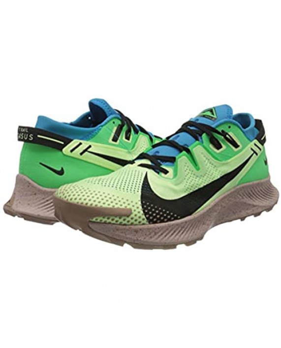 Nike Men's Race Running Shoe Barely Volt Black Laser Blue Poison Green Stone Mauve Desert Dust US:6.5