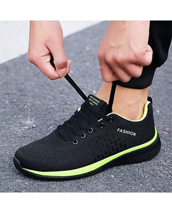 QPPI Men's Non-Slip Sport Shoes for Walking