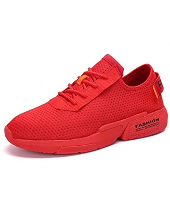Tasdaker Athletic Walking Shoes for Men - Lightweight Tennis Sports Running Shoes Gym Jogging Slip On Running Sneakers