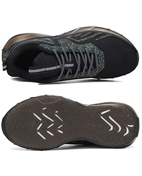 Xingfujie Mens Athletic Running Walking Tennis Shoes Fashion Sneakers