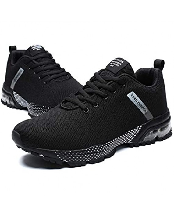 Zeoku Mens Running Shoes Fashion Breathable Air Cushion Sneakers Lightweight Tennis Sport Casual Walking Athletic for Men Outdoor Jogging Shoes