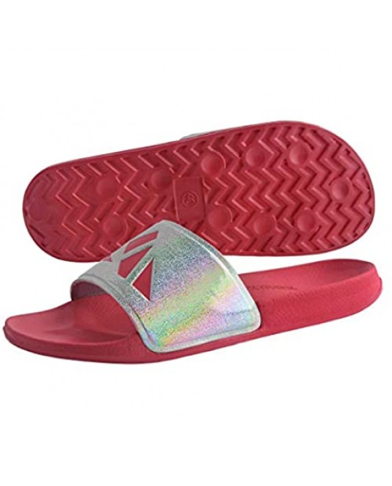 Knixmax Shower Sandals for Kids Toddlers Boys Girls Sport Slide Sandals Non Slip Bathroom Slippers Comfort Indoor Outdoor Beach Water Sandals