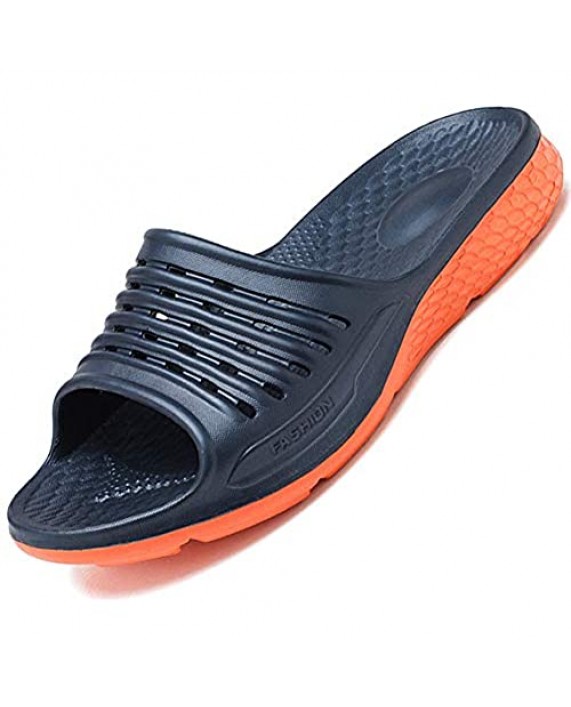 Mens and Womens Athletic Slip On Slide Sandals Outdoor Lightweight Sport Slippers