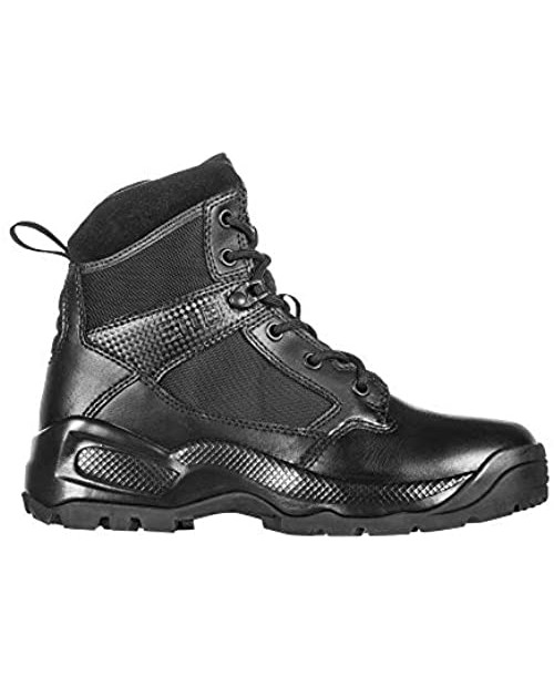 5.11 Women's ATAC 2.0 6" Tactical Side Zip Military Combat Boot Style 12404 Black