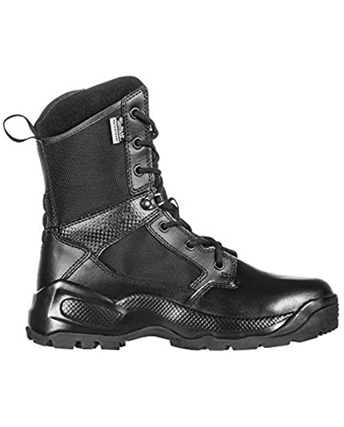 5.11 Women's ATAC 2.0 8" Tactical Side Zip Storm Military Combat Boot Style 12406 Black