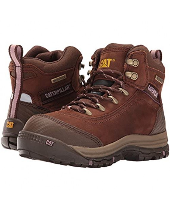 Caterpillar Women's Ally 6 Waterproof Comp Toe Industrial and Construction Shoe Industrial & Construction