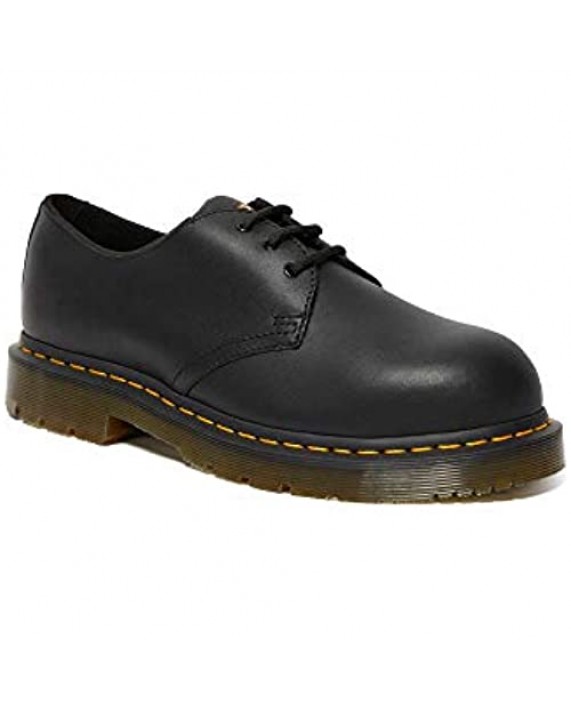 Dr. Martens Unisex 1461 Slip Resistant Steel Toe Light Industry Shoes