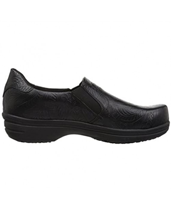 Easy Works Womens Bind Clogs Flats Casual - Black