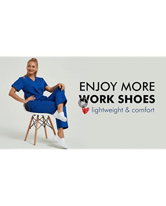 Hawkwell Women's Lightweight Slip Resistant Health Care Nursing Shoes