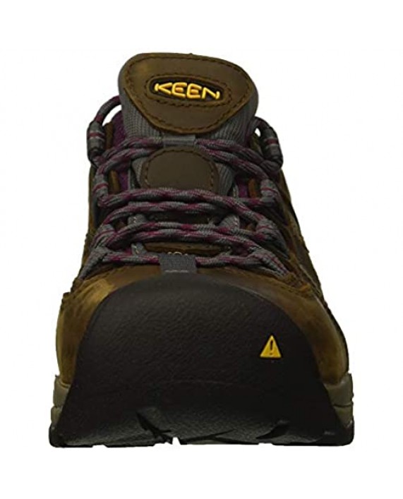 KEEN Utility Women's Detroit XT Low Steel Toe Waterproof Work Shoe