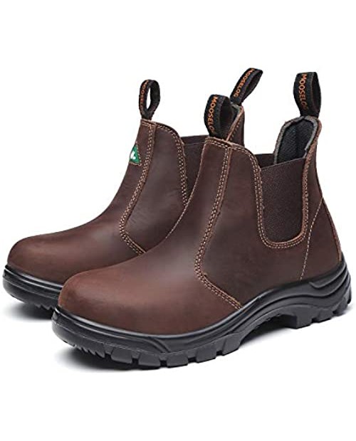 MooseLog Women's Steel Toe Work Safety Boots 925