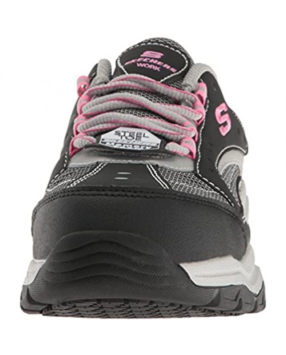 Skechers for Work Women's Bisco Slip Resistant Work Shoe
