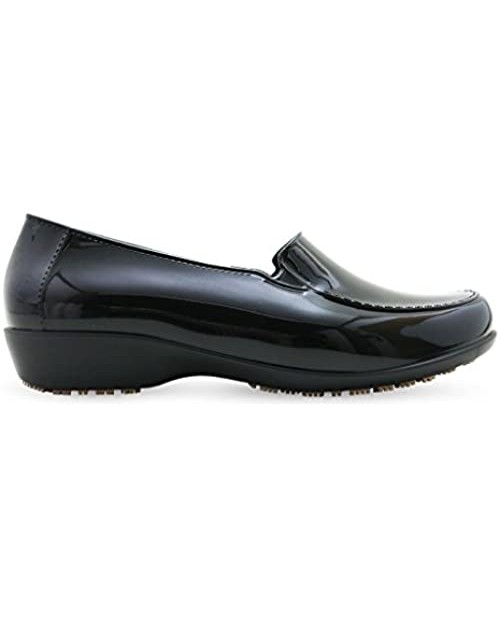 Sticky Waterproof Uniform Dress Shoes for Women - Comfortable Non-Slip Work Shoes - Thermoplastic ClassicPro Loafers