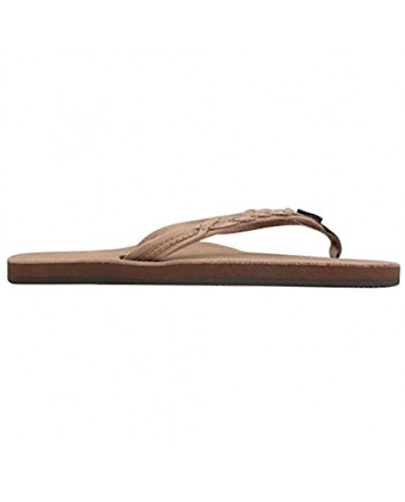 Rainbow Sandals Madison - Single Layer Arch Support with a Braid on a 1/2 Narrow Strap