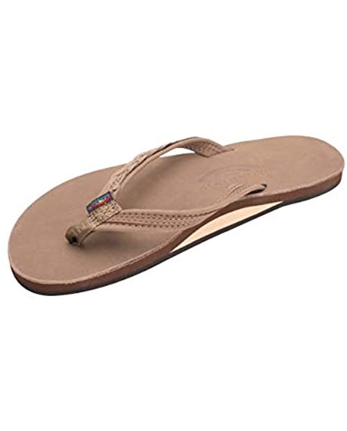 Rainbow Sandals Madison - Single Layer Arch Support with a Braid on a 1/2" Narrow Strap