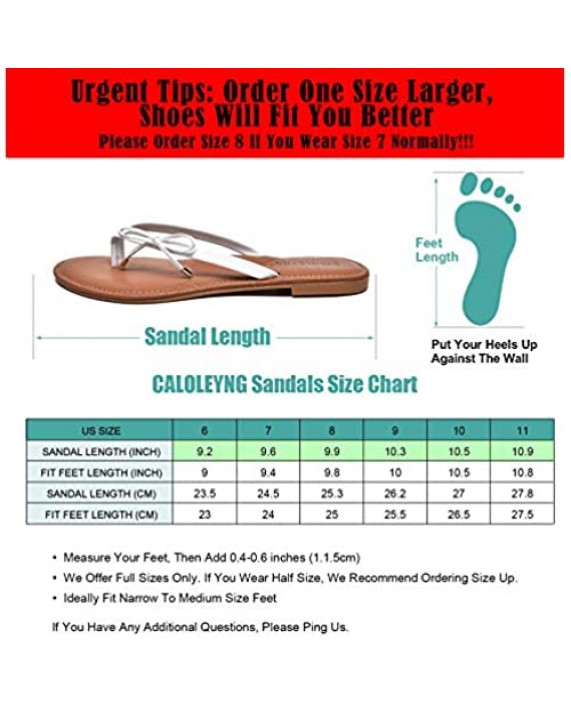 CALOLEYNG Womens Summer Beach Bow Flip Flop Sandals with Gel Arch Support Flat Slide Slip On Thong Sandals for Women
