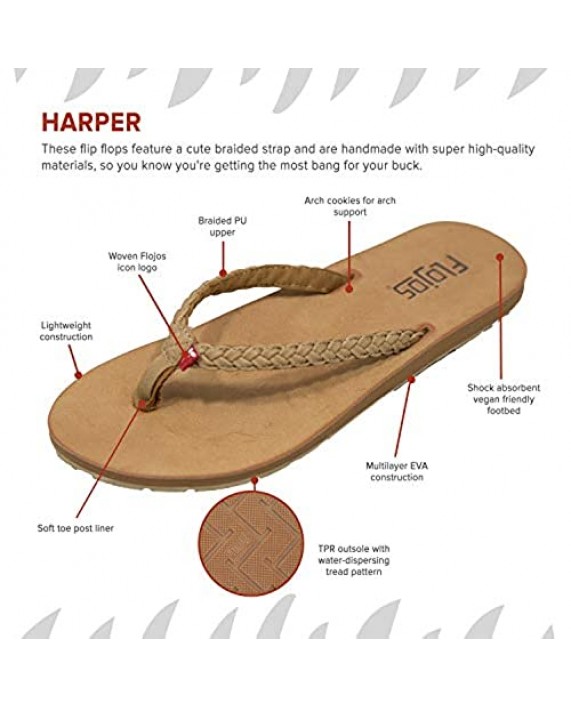 Flojos Women's Harper Flip Flops