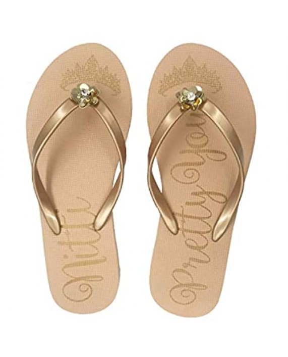 NITTI Women's Sandals | Ultra Soft Comfortable Flip Flops for Women | Fashion Design Rubber Slide Sandals