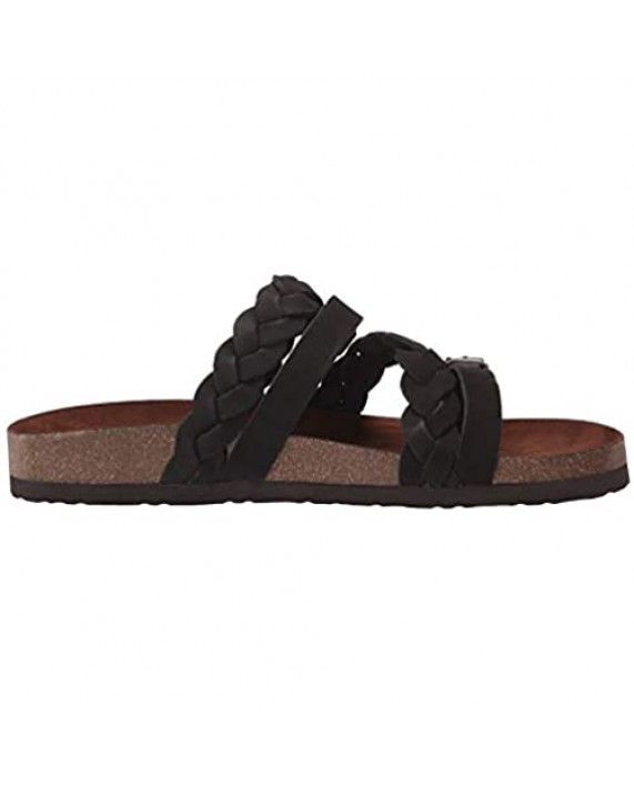 WHITE MOUNTAIN Shoes Holland Leather Footbeds Sandal