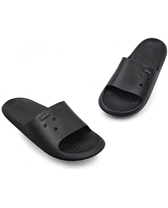 Amoji Unisex Slide Sandals Outdoor Athletic Comfortable Slipper SS6818