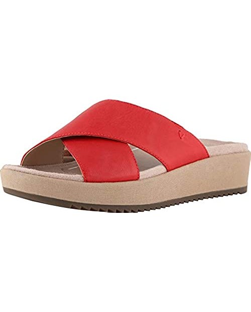 Vionic Women's Tropic Hayden Platform Sandal - Ladies Slide with Concealed Orthotic Arch Support