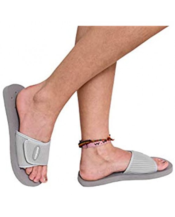 Shower Shoez Women's Non-Slip Pool Dorm Water Slide Sandal