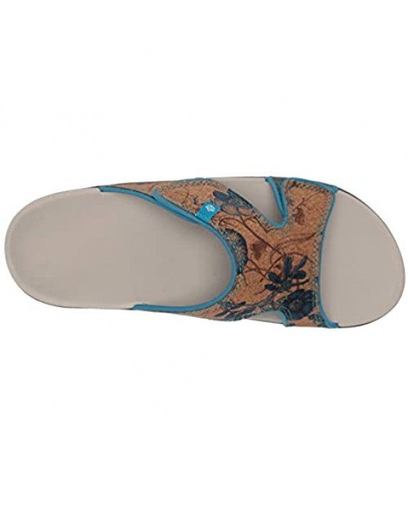 Spenco Women's Slide Sandal Ink Blue 9