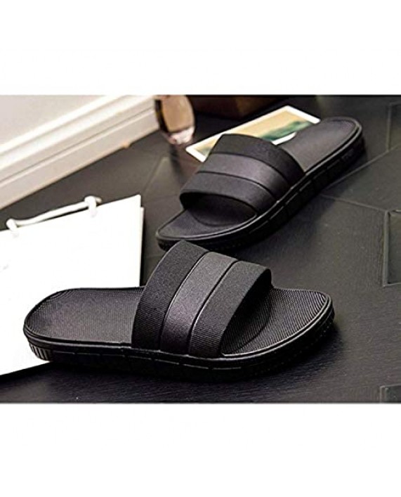 clootess Shower Shoes Bath Slipper Slides Sandal for Women and Mens Bathroom Pool Non-Slip Quick Drying