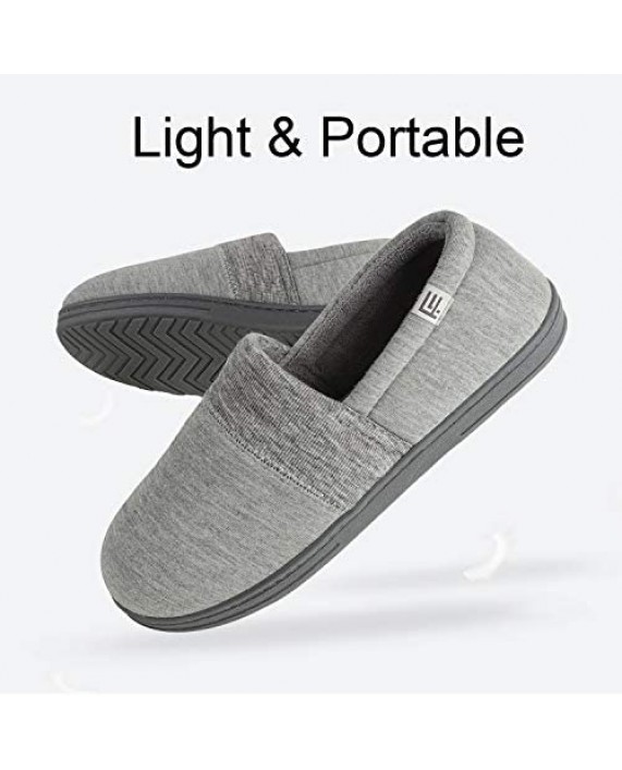 FamilyFairy Women’s Comfy Lightweight Slippers Memory Foam Non-Slip House Shoes for Indoor Outdoor