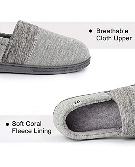 FamilyFairy Women’s Comfy Lightweight Slippers Memory Foam Non-Slip House Shoes for Indoor Outdoor