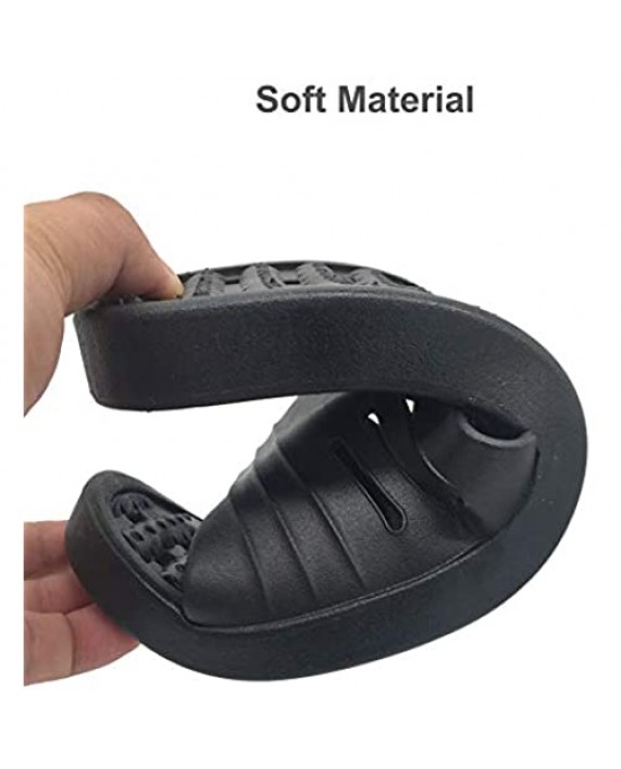 Shower Sandal Slippers with Drainage Holes Quick Drying Bathroom Slippers Gym Slippers Soft Sole Open Toe House Slippers for Men and Women