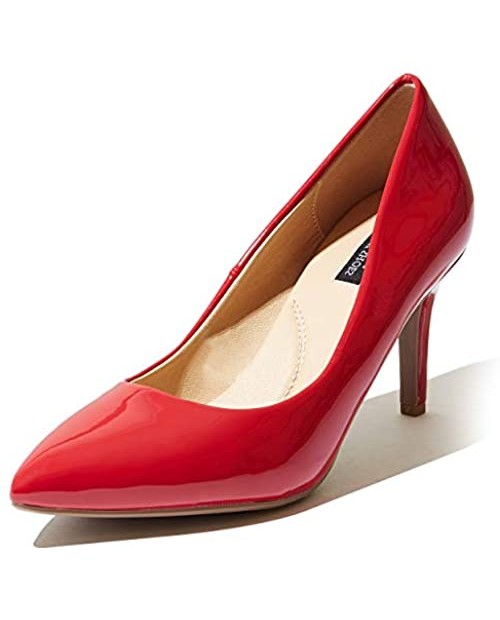 DailyShoes Women's high Heels Cushioned Office Pointy Toe Stiletto Pumps Shoes