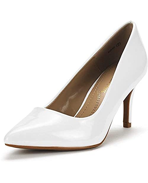 DREAM PAIRS Women's Kucci Classic Fashion Pointed Toe High Heel Dress Pumps Shoes