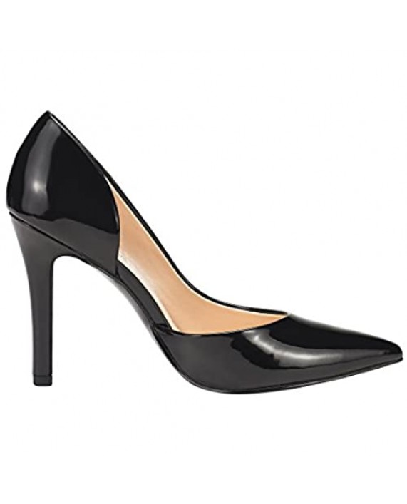 JENN ARDOR Stiletto High Heel Shoes for Women: Pointed Closed Toe Classic Slip On Dress Pumps